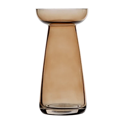 Glass Pillar Candle Holder