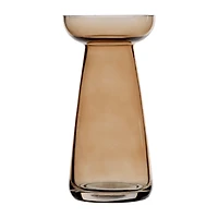 Glass Pillar Candle Holder