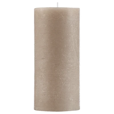 Sand Marled Pillar Candle