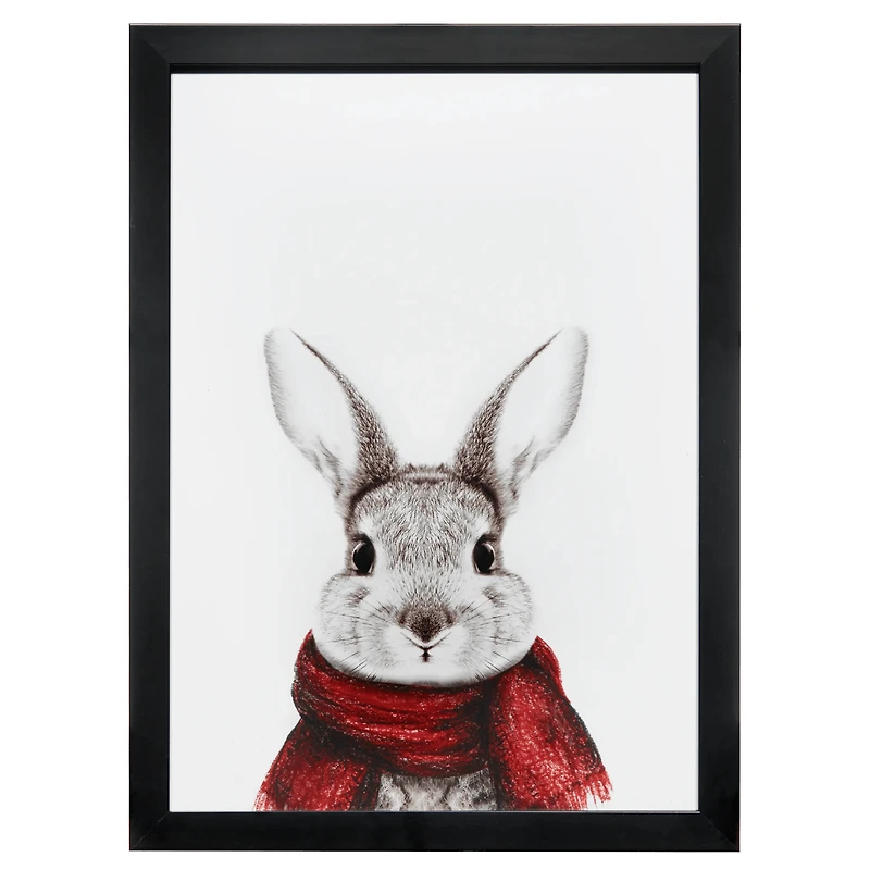 Rabbit Canvas Framed Art