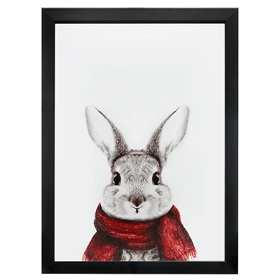 Rabbit Canvas Framed Art
