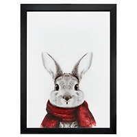 Rabbit Canvas Framed Art