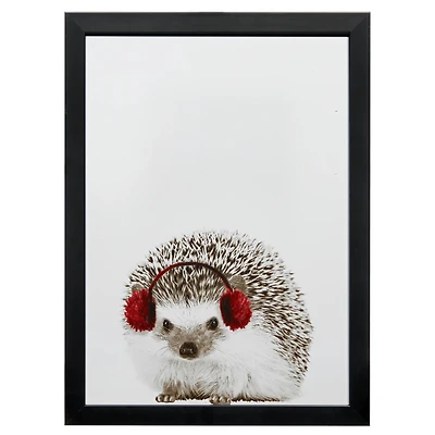 Hedgehog Canvas Framed Art