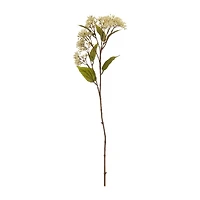 Artificial White Lilac Bud Stem