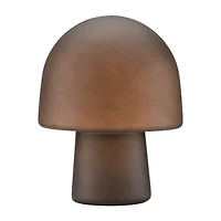 Glass Mushroom Lamp
