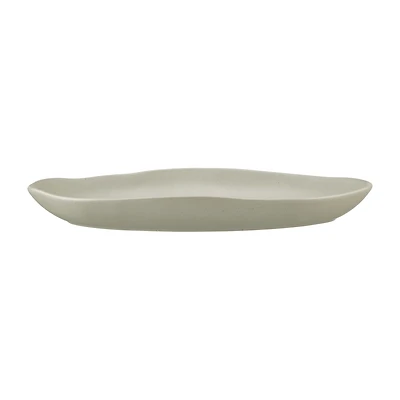 Long Irregular Shaped Ceramic Plate