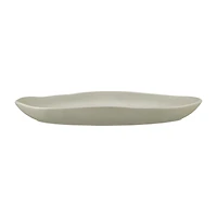 Long Irregular Shaped Ceramic Plate