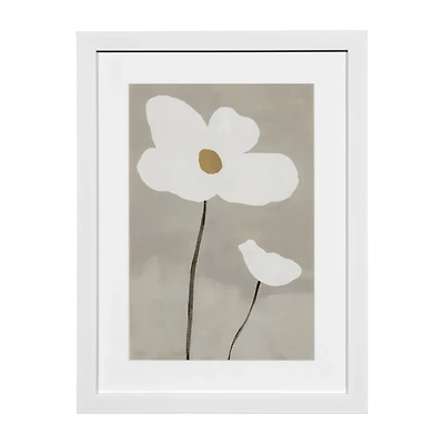 Simple Flower Framed Art