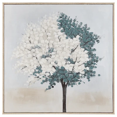 Two Colored Framed Oil Painting