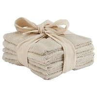 Natural Cotton Towels - Set of 6