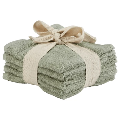 Natural Cotton Towels - Set of 6