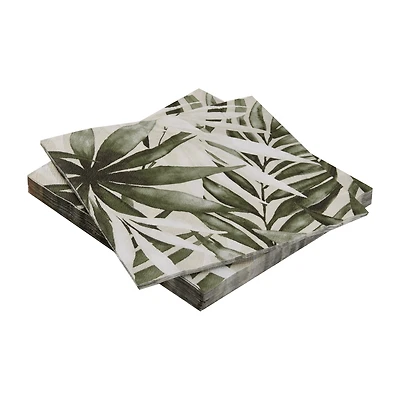 Tropical Leaf Paper Napkins