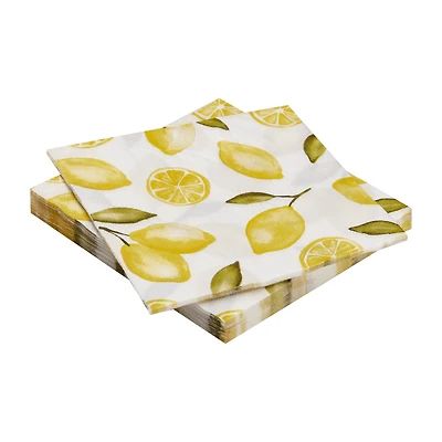 Lemon Paper Napkins