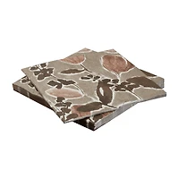 Botanical Leaf Print Paper Napkins