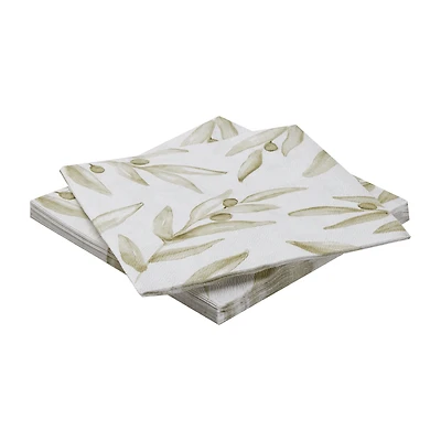 Green Branches Paper Napkins