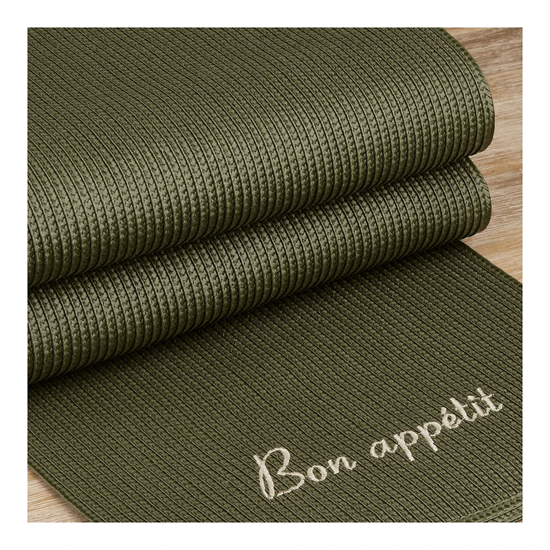 Olive Green Table Runner