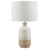 Neutral Ceramic Table Lamp