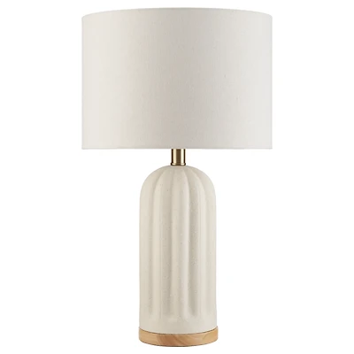 Textured Ceramic Table Lamp