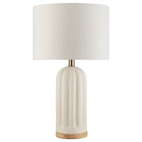 Textured Ceramic Table Lamp