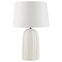 Textured Ceramic Table Lamp
