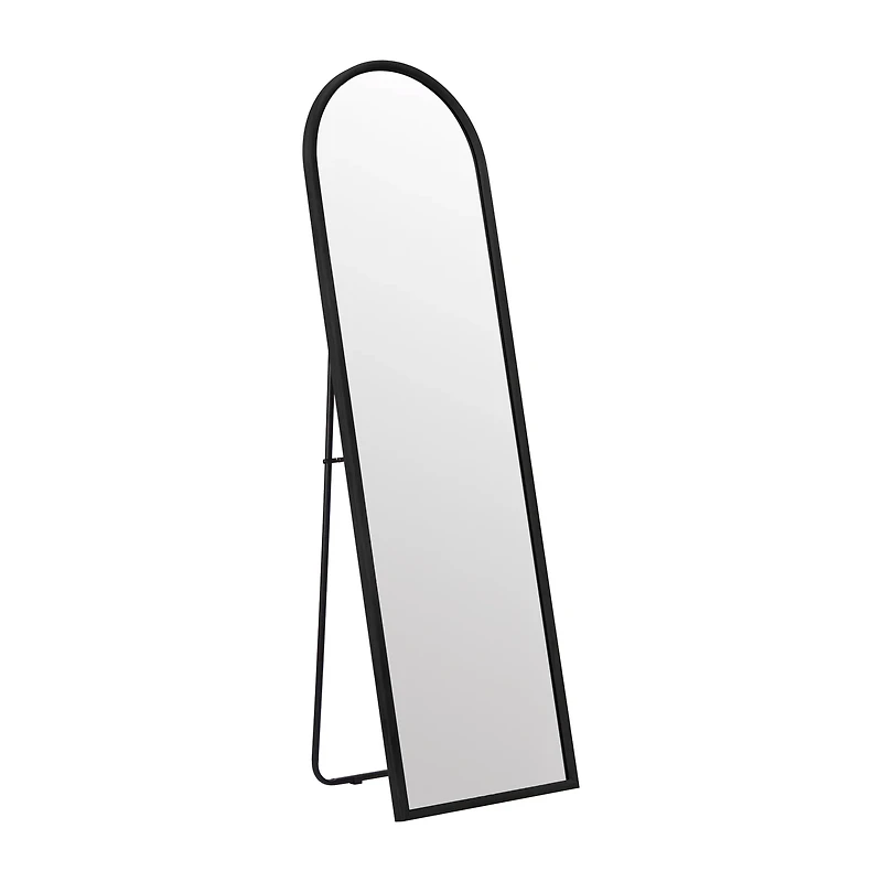 Arch Black Leaner Mirror