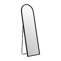 Arch Black Leaner Mirror