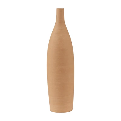 Tall Terracotta Decorative Vase
