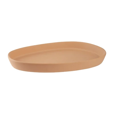 Terracotta Oval Decorative Tray