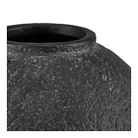 Textured Clay Decorative Vase