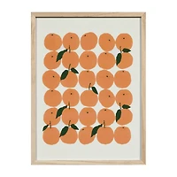 Oranges Printed Framed Art