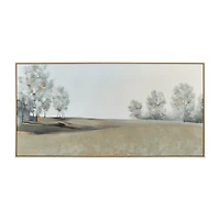 Oil Painted Landscape Framed Art