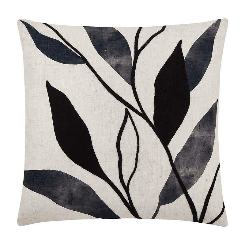 Cyra Decorative Leaf Print Cushion