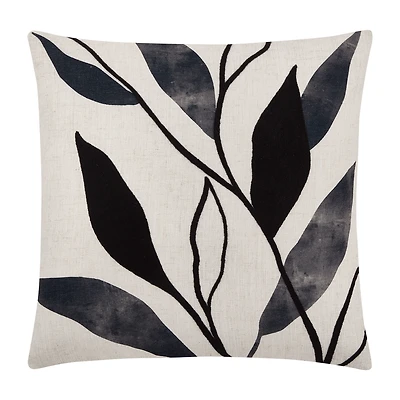 Cyra Decorative Leaf Print Cushion