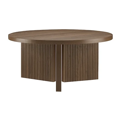 Round table walnut