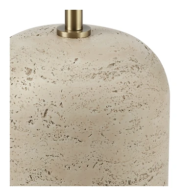 Modern Floor Lamp with Cement Base