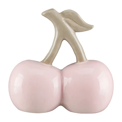 Cherry Decor Pink Ceramic