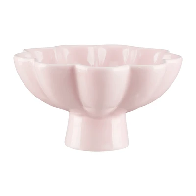Pink ceramic deco bowl