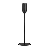 Tall Black Metal Taper Candle Holder