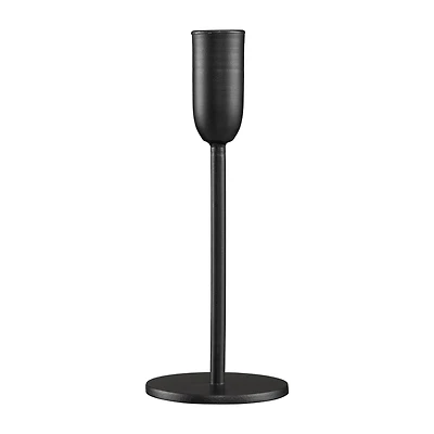 Black Metal Taper Candle Holder