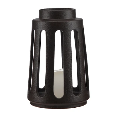 Ceramic Lantern with LED Candle