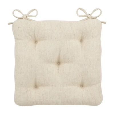 Light Beige Square Chairpad