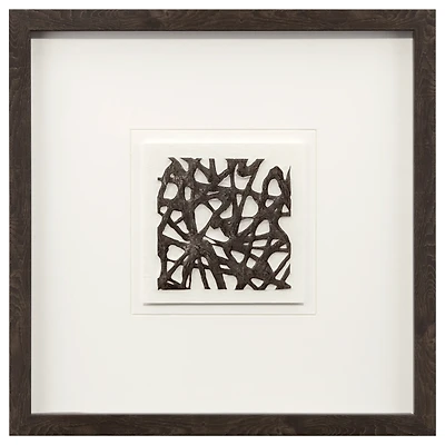 Under glass Abstract Art