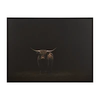 Highland Cow Framed Art