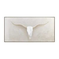 Bull Skull Framed Art