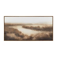 Fall Passage Framed Oil Painting