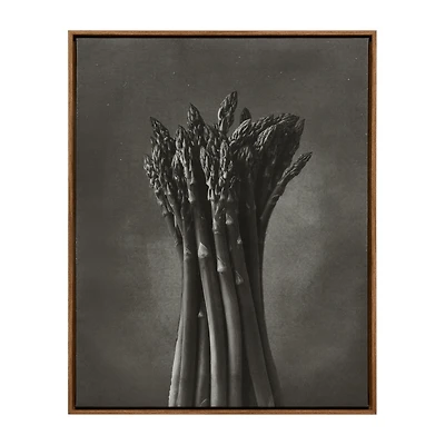 Asparagus Printed Framed Canvas