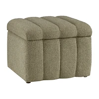 Storage Fabric Ottoman