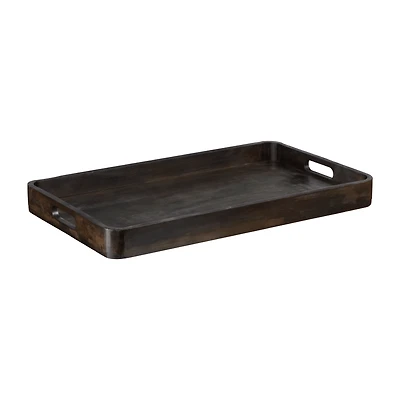 Dark Wood Tray