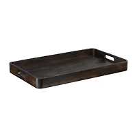 Dark Wood Tray