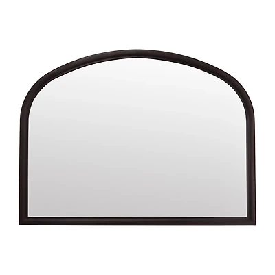 Primavera Dark Brown Arched Mirror Wood Frame